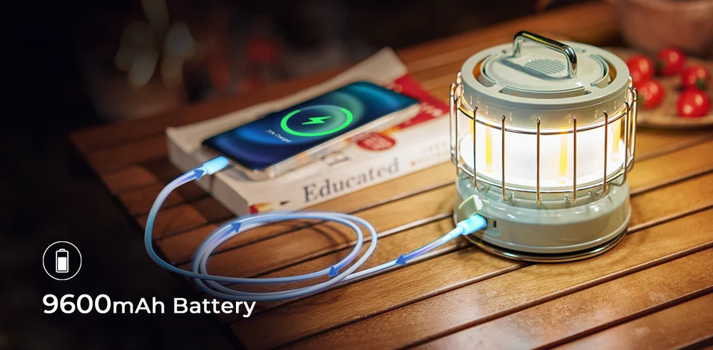 „Flextail Max Lantern“ drėkintuvas stovyklavimui