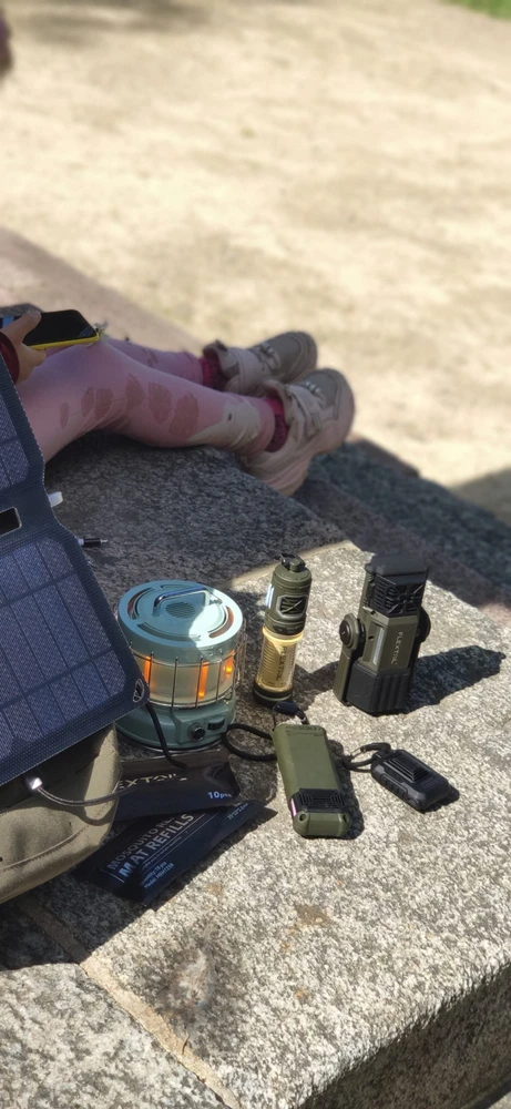 „Flextail Max Lantern“ drėkintuvas stovyklavimui