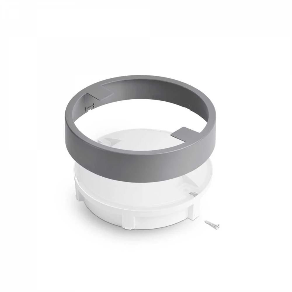 Lauko šviestuvas LED 18W 1440Lm 5000K IP65, VIDEX VLE-BH12R-185 | INGA IP65 (neutraliai balta šviesa), pilka – Smūgiams atsparus korpusas