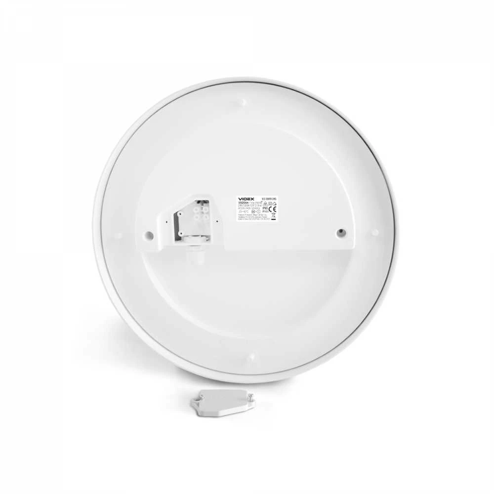 Lauko šviestuvas LED 24W 1920Lm 5000K IP65, VIDEX VLE-BHFR-245 | LENA IP65 (neutraliai balta šviesa), balta – Smūgiams atsparus korpusas