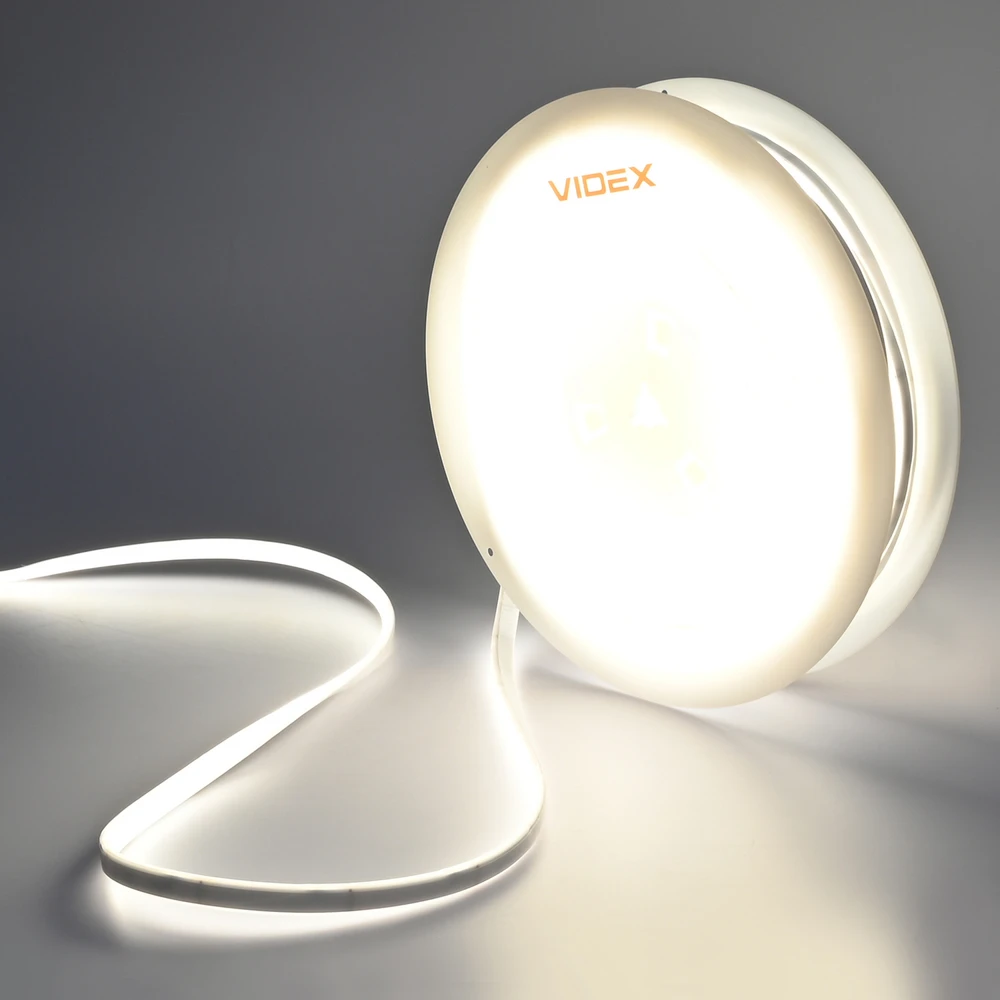 LED juosta 20m ritinys apšvietimui 220V 15W/m (rullis 300W), 1500Lm/m, 4000K (neutrali baltas šviesa) IP65 VIDEX VL-LST-CB65-22154-B20 – Pjaunama ir jungiama pagal reikiamą dydį