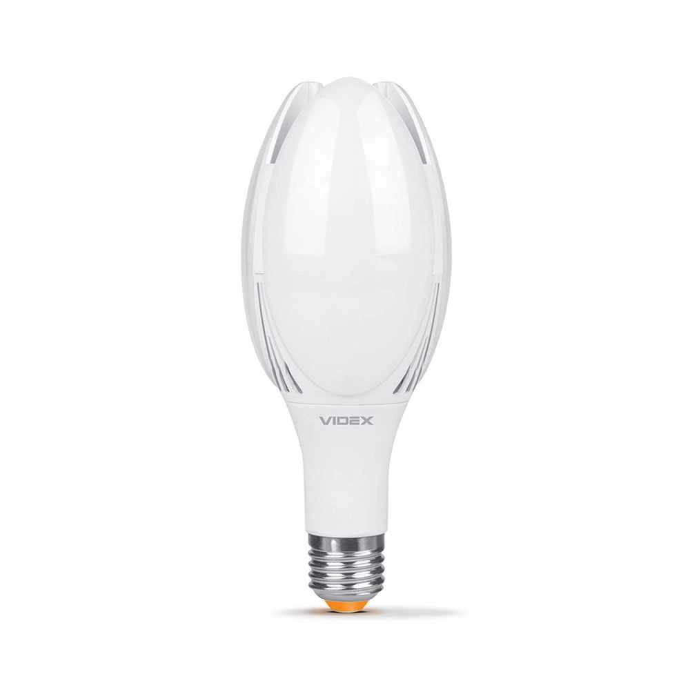 Didelės galios pramoninė LED lemputė E27 50W 5400Lm 4000K kampas<330*, VIDEX VLE-A108-50274 | A108 – Masyvus aušinimas angarams ir gamykloms