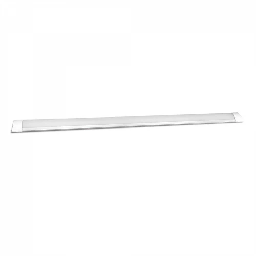 Lubinis šviestuvas Linijinis LED šviestuvas LED 36W 1200mm 4500Lm 4000K IP20, VIDEX VLE-BN-36124 | vidaus, baltas – Zero-Flicker IC tvarkyklė akių komfortui