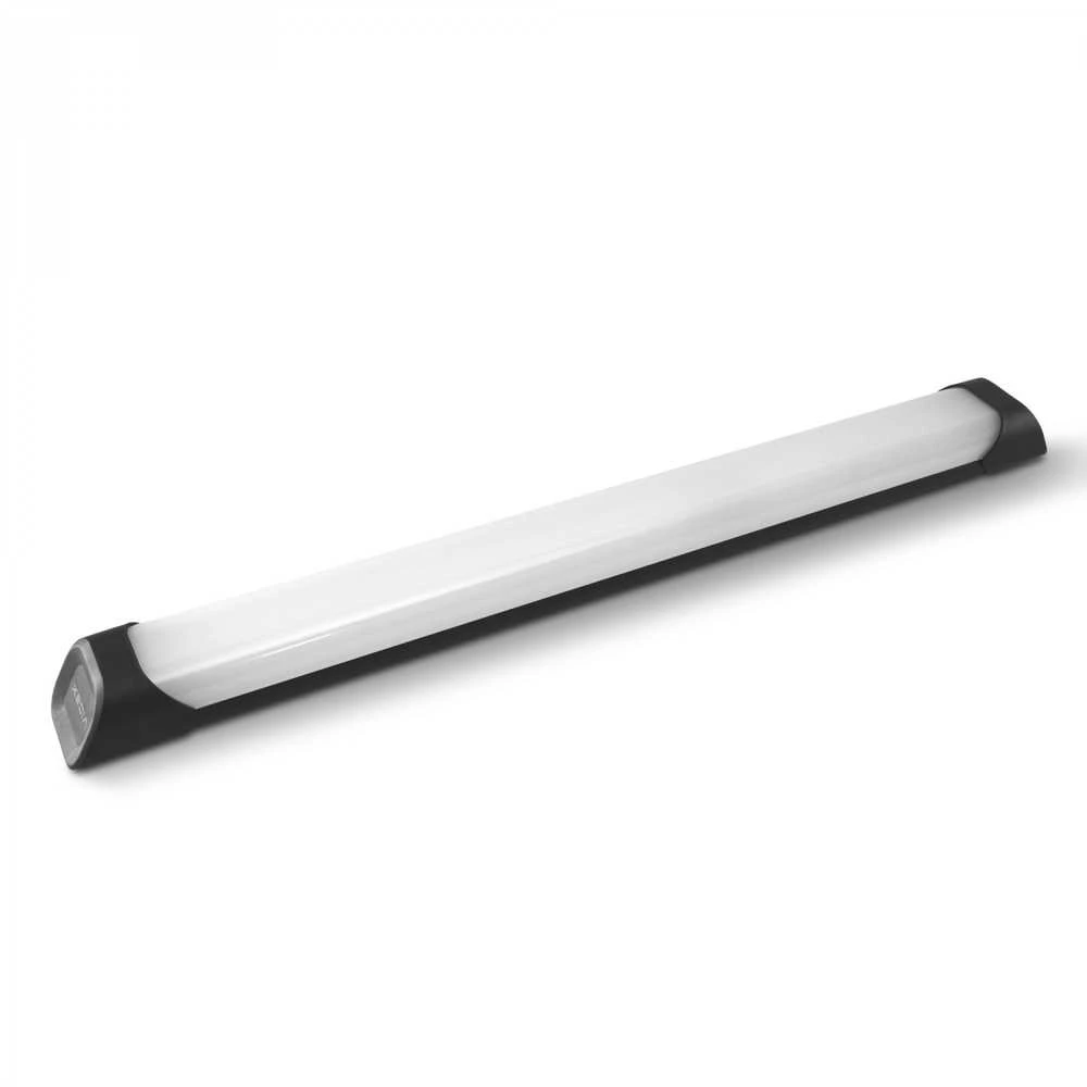 Lubinis šviestuvas Linijinis LED šviestuvas LED 36W 600mm 4000Lm 5000K IP20, VIDEX VLE-BN-36065B | vidaus, juodas – Zero-Flicker IC tvarkyklė akių komfortui