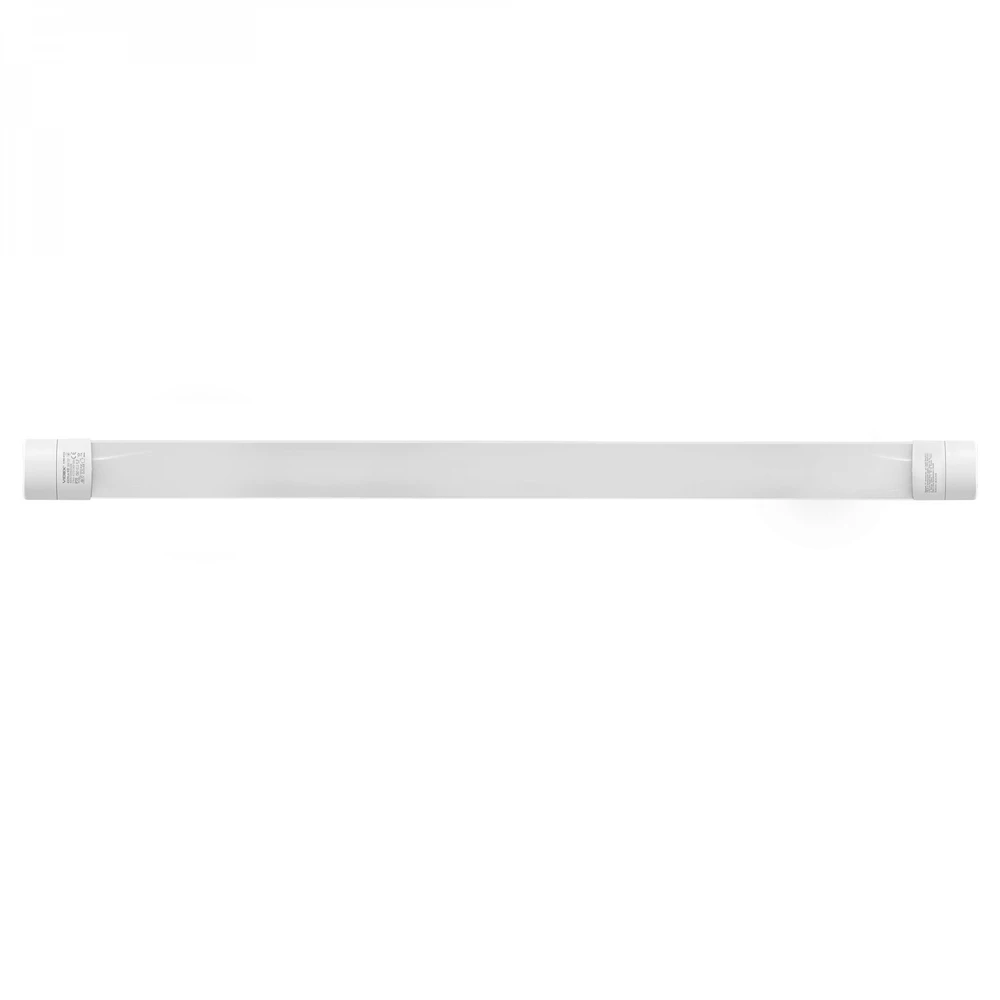 Linijinis LED šviestuvas 28-32-36W 1180mm 4320Lm 4000/5000/6500K IP20 VIDEX VL-BN02-3612CW | baltas – keičiama galia ir reguliuojamas CCT atspalvis
