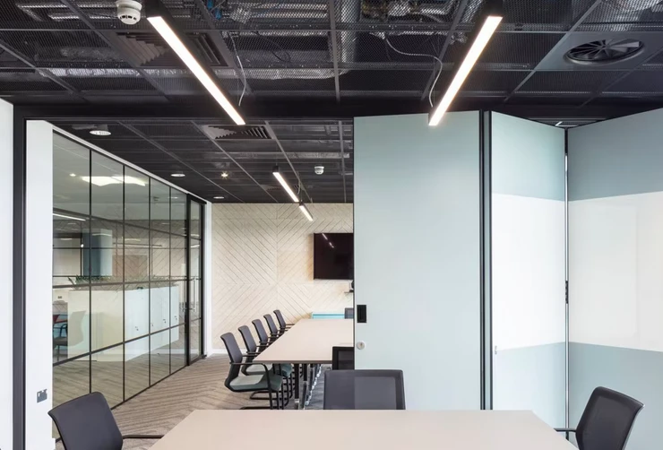 Pakabinamas šviestuvas Linijinis LED šviestuvas 24W 600mm, sujungiamas linija, 2400Lm 5000K, IP20, juodas, VIDEX VL-BNL02-24065B | Neutrali balta šviesa – Modulinis sujungimas nepertraukiamų šviesos linijų kūrimui