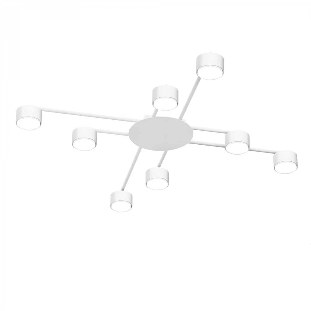 Lubinis šviestuvas GX53 lemputėms 8xGX53 LED IP20, VIDEX VL-SPF22B-W | baltas – Paviršinis korpusas keičiamoms lemputėms
