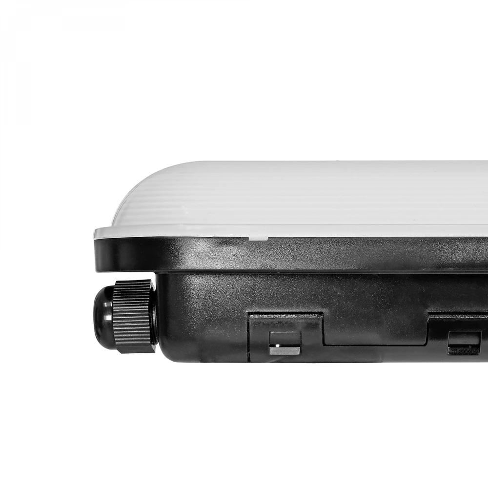 Lubinis šviestuvas Drėgmei atsparus linijinis šviestuvas (-25°C~+40°С) LED 36W 1200mm 5760Lm 5000K IP65 VIDEX VL-BNWL05-36125B | juodas – drėgmei atsparus šviestuvas sandėliams ir gamybinėms patalpoms