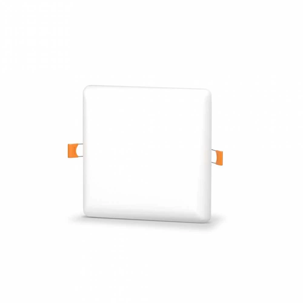 Įmontuojamas LED skydelis 15W 2100Lm 4000K IP44, VIDEX VLE-DLFS-154 | Kvadratinis, baltas – Žemo profilio dizainas montavimui sekliose lubose