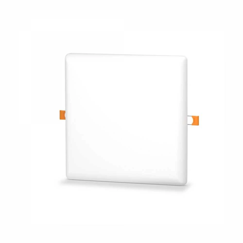 Įmontuojamas LED skydelis 24W 3200Lm 4000K IP44, VIDEX VLE-DLFS-244 | Kvadratinis, baltas – Žemo profilio dizainas montavimui sekliose lubose