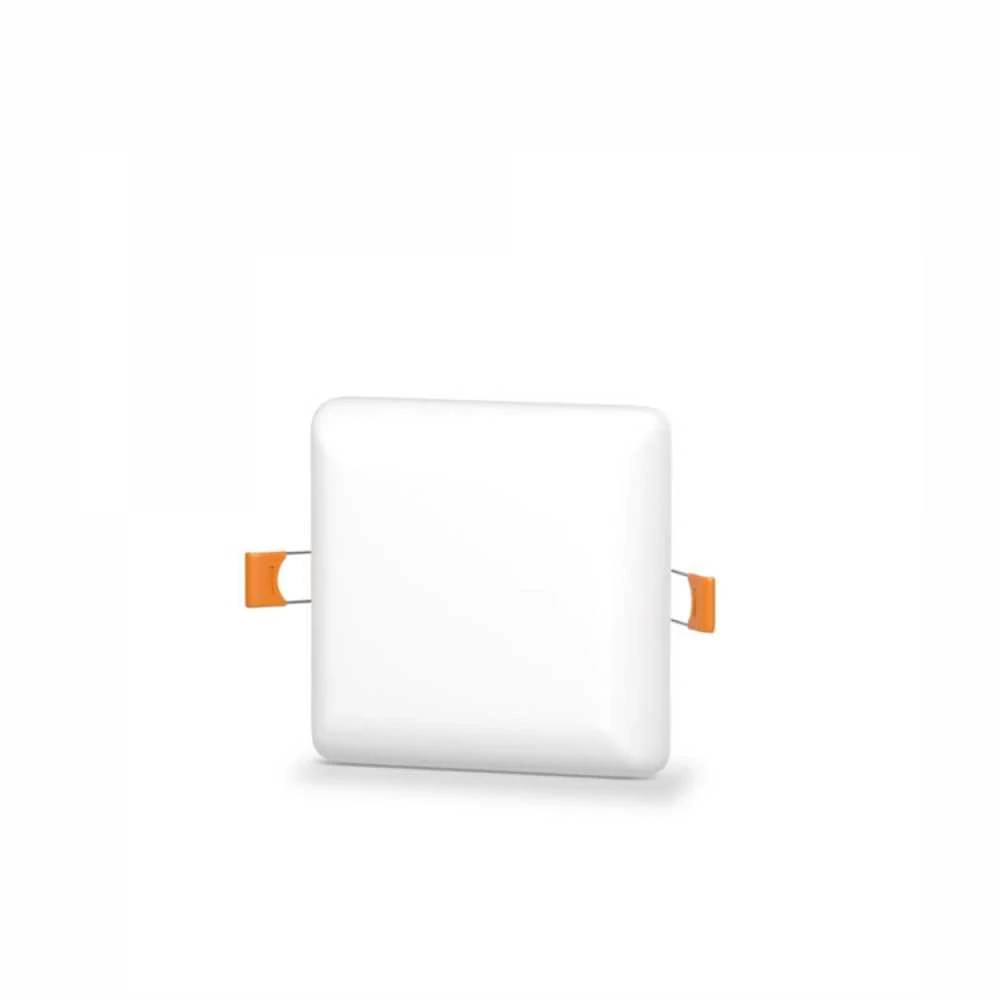 Įmontuojamas LED skydelis 9W 1000Lm 4000K IP44, VIDEX VLE-DLFS-094 | Kvadratinis, baltas – Žemo profilio dizainas montavimui sekliose lubose