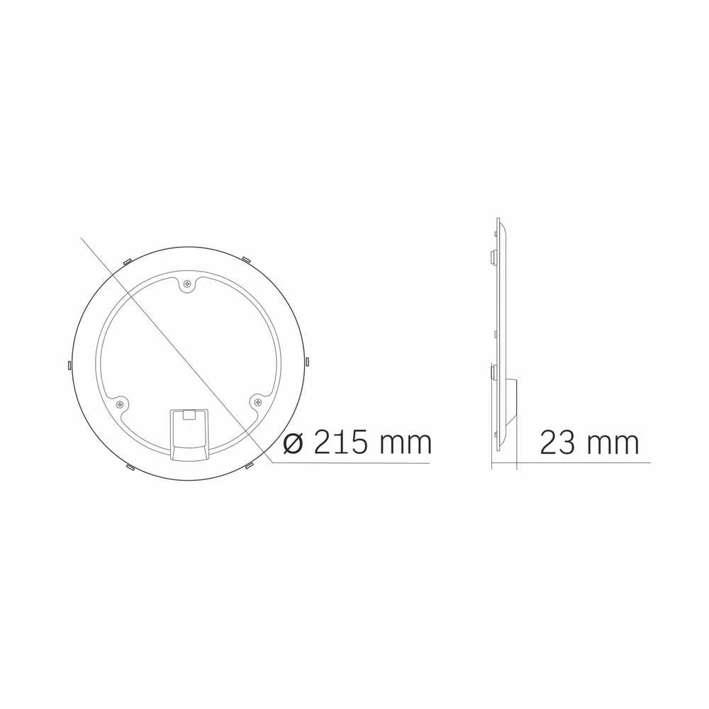 Lubinis šviestuvas Magnetinis LED modulis plafonams 24W 2900Lm 4000K IP20, VIDEX VL-MLC-244 – Magnetinis fiksavimas senų šviestuvų modernizavimui
