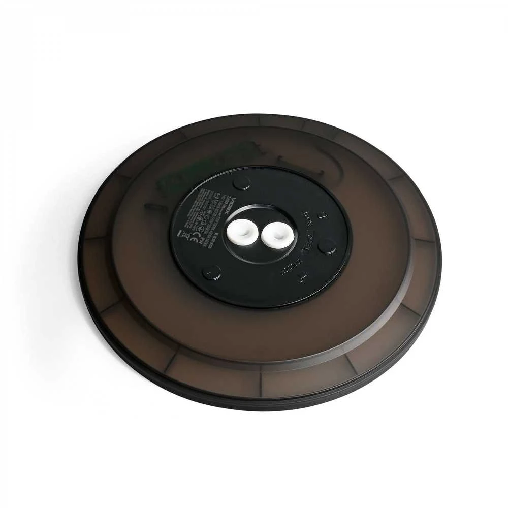 Lubinis šviestuvas Vidaus LED plafonas 22W 2400Lm 3000-5000K IP20, VIDEX VL-DL5R-22CB | juodas – UV atsparus kupolas, kuris ilgainiui negeltonuoja