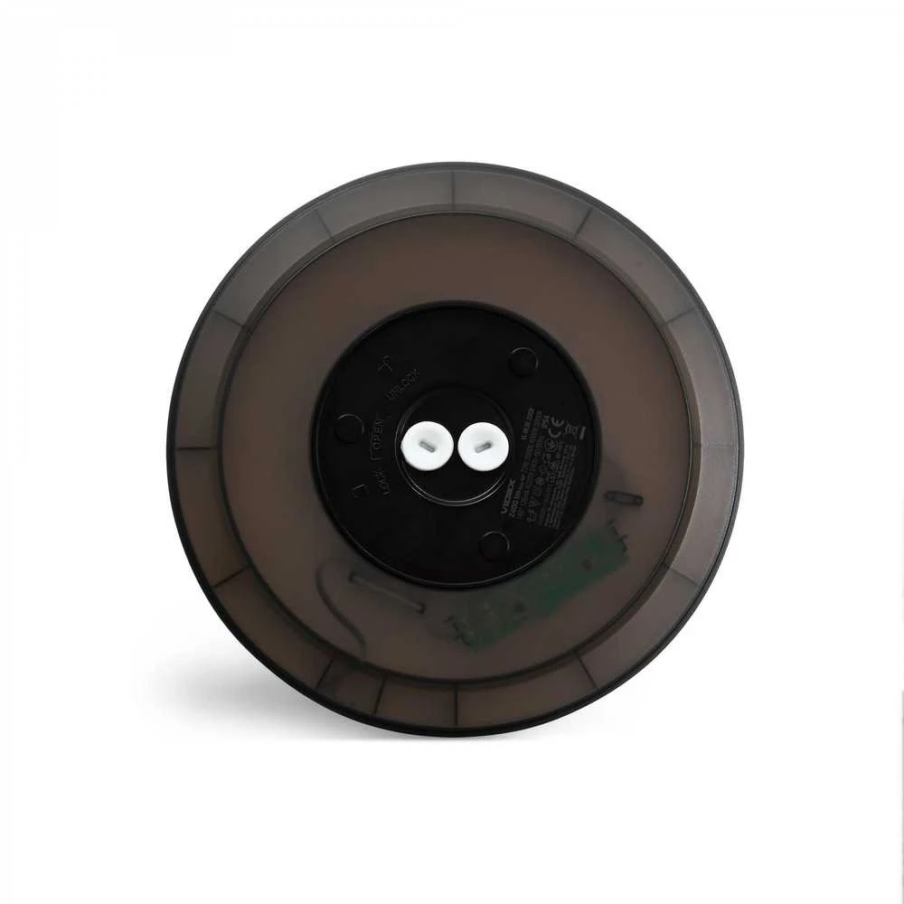 Lubinis šviestuvas Vidaus LED plafonas 22W 2400Lm 3000-5000K IP20, VIDEX VL-DL5R-22CB | juodas – UV atsparus kupolas, kuris ilgainiui negeltonuoja