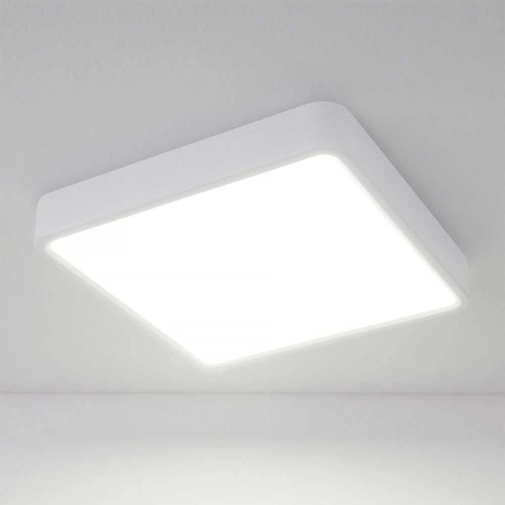 Lubinis šviestuvas Vidaus LED plafonas 18W 1850Lm 4000K IP20, VIDEX VLE-DLSS-184 – UV atsparus kupolas, kuris ilgainiui negeltonuoja