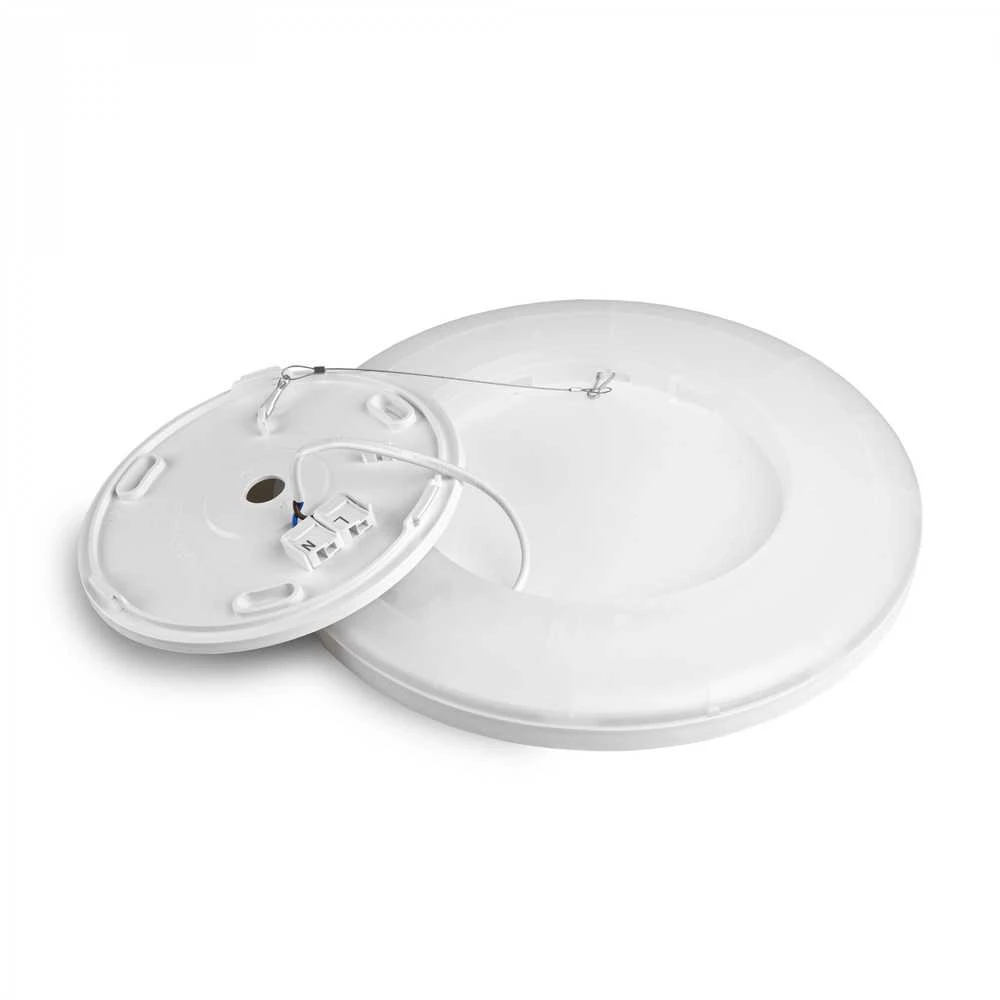 Lubinis šviestuvas Vidaus LED plafonas 18W 1800Lm 4000K IP20, VIDEX VL-DL3R-184W | baltas – UV atsparus kupolas, kuris ilgainiui negeltonuoja