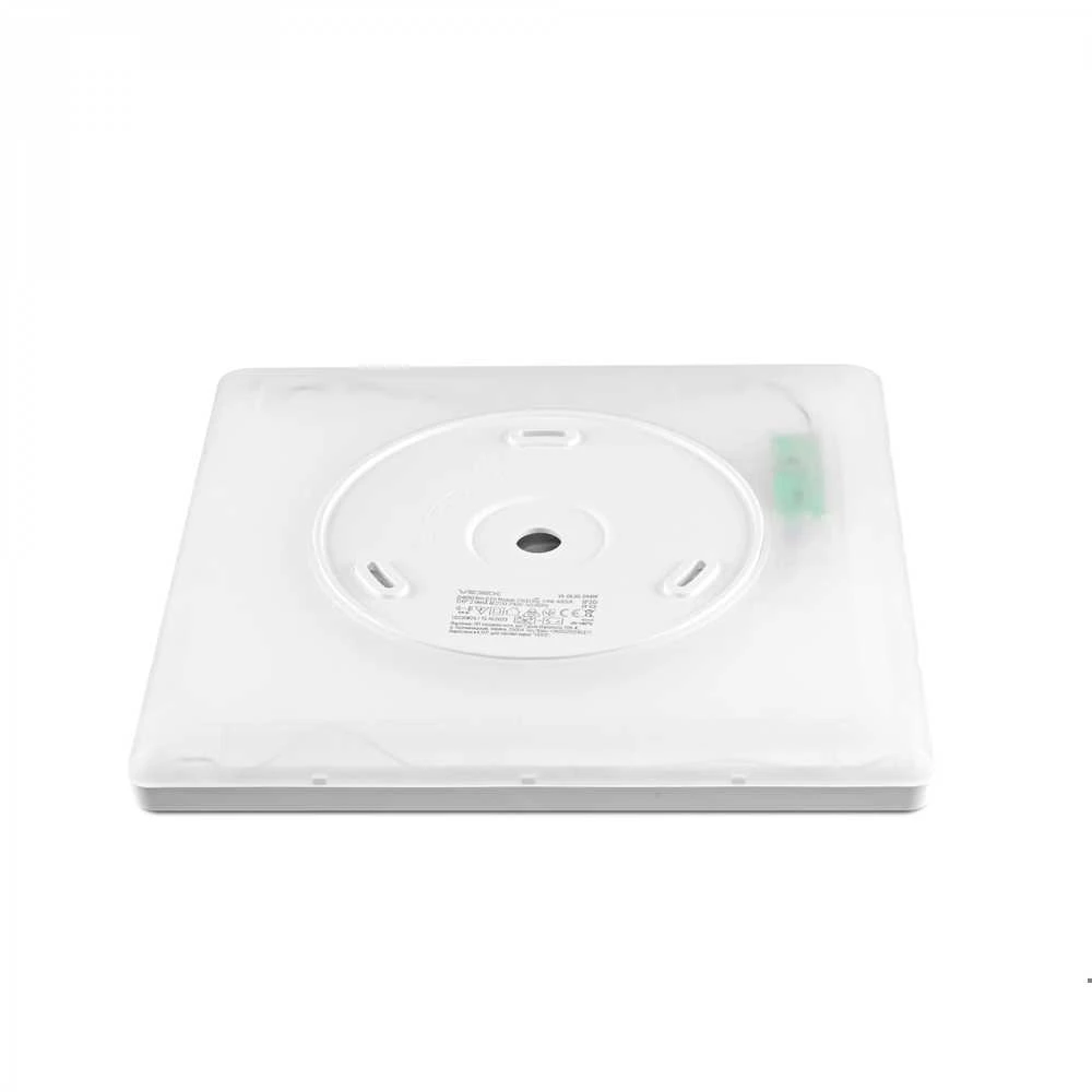 Lubinis šviestuvas Vidaus LED plafonas 24W 2900Lm 4000K IP20, VIDEX VL-DL3S-244W | baltas – UV atsparus kupolas, kuris ilgainiui negeltonuoja