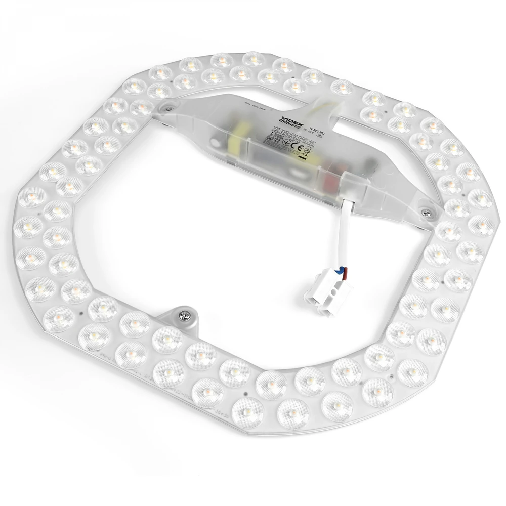Lubinis šviestuvas Magnetinis LED modulis plafonams 50W 6800Lm 3000-4000-6500K IP20 VIDEX VL-MLC-50C – Magnetinis fiksavimas senų šviestuvų modernizavimui