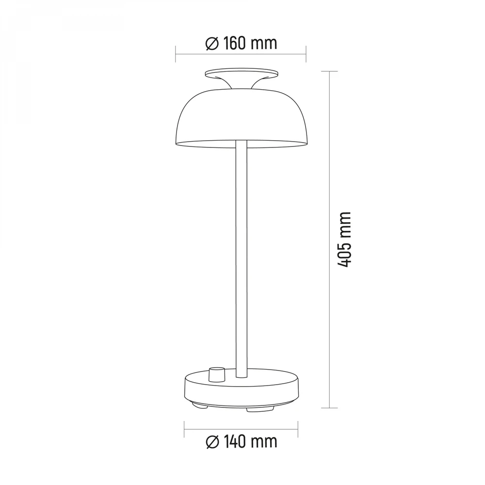 Naktinė lempa su Baltas Noise garsu, įkraunama, pritemdoma 8.5W 150Lm 4000K+RGB LiFePO4 1800mAh VIDEX VL-TF23W | balta – Įmontuota 10 raminančių melodijų ramiam miegui