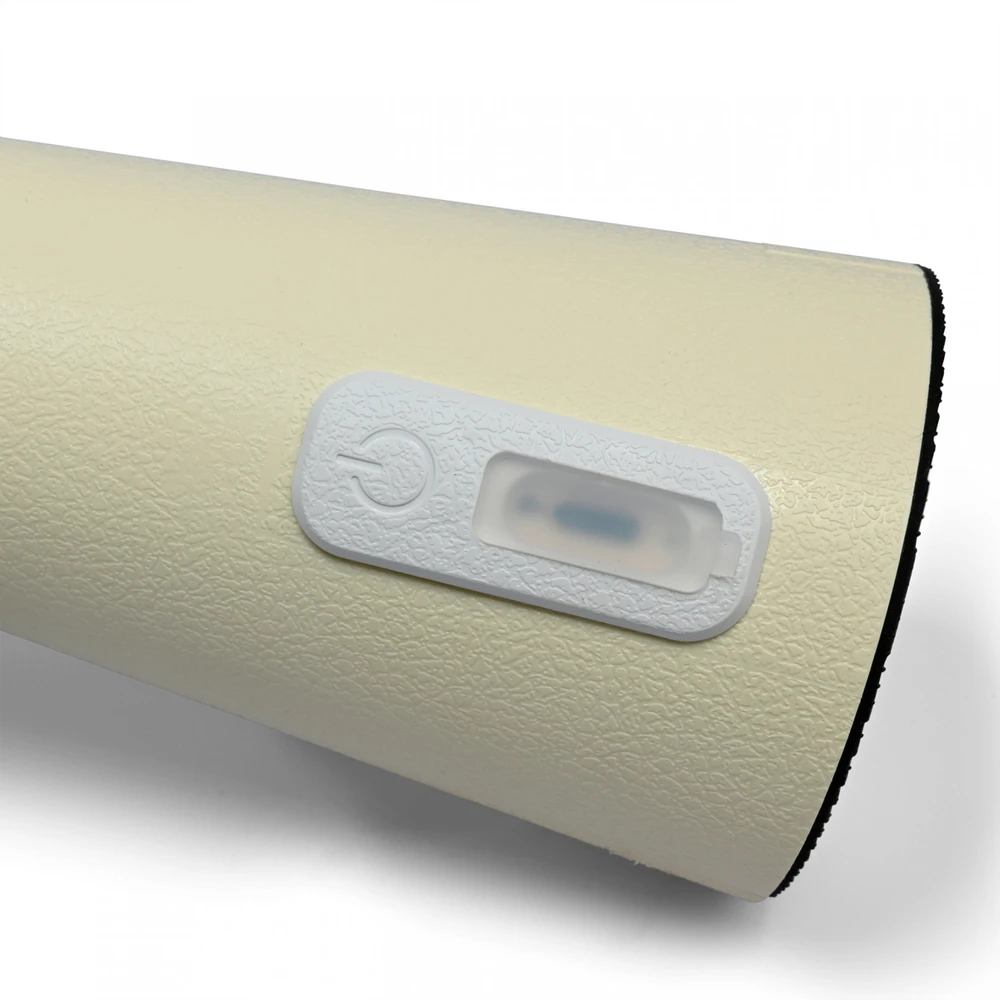 Naktinė lempa vaikams, silikoninė, įkraunama, pritemdoma 4W 210Lm 3000-6500K+RGB LiFePO4 2400mAh VIDEX VL-TF25BG | balta – Intuityvus spalvų keitimas prisilietimu saugiam naudojimui