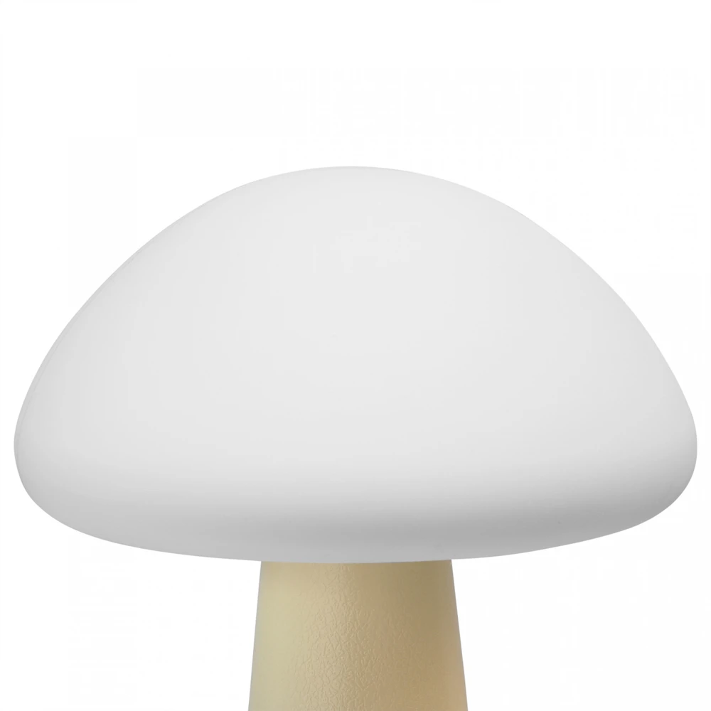 Naktinė lempa vaikams, silikoninė, įkraunama, pritemdoma 4W 210Lm 3000-6500K+RGB LiFePO4 2400mAh VIDEX VL-TF25BG | balta – Intuityvus spalvų keitimas prisilietimu saugiam naudojimui