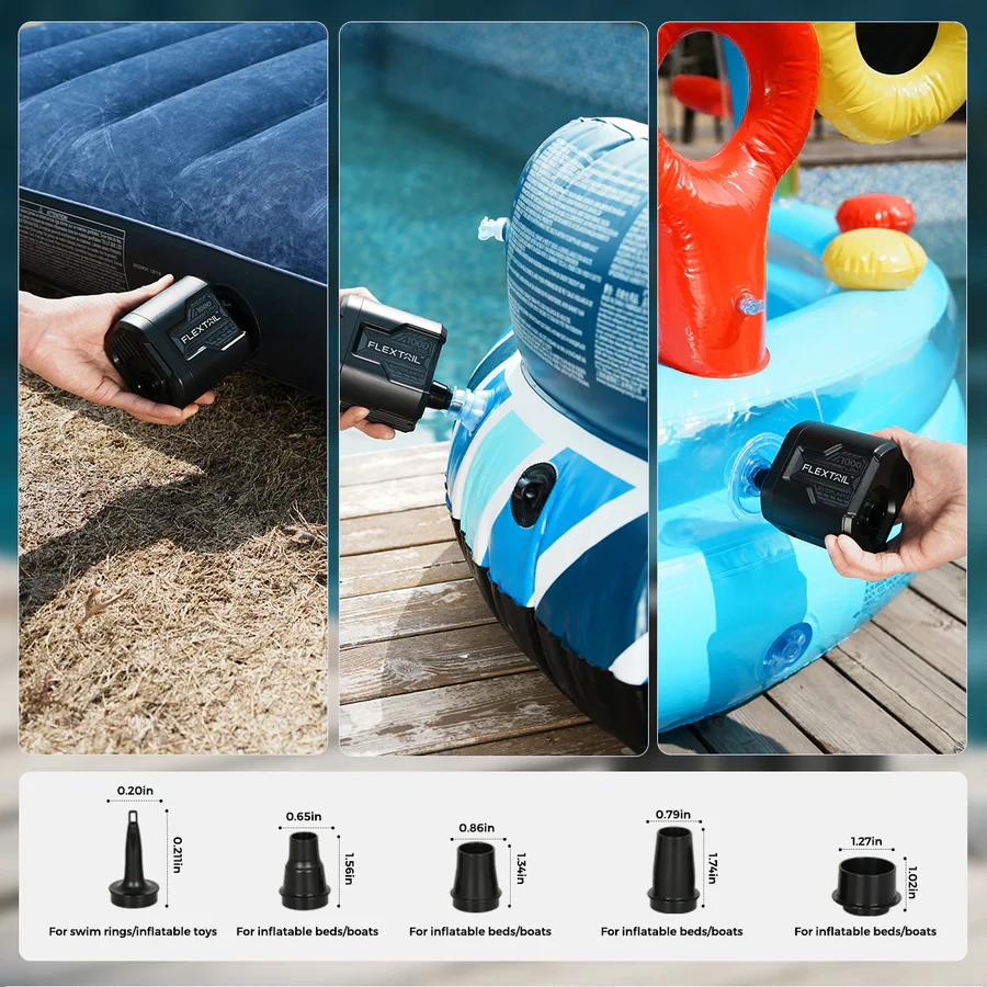 Flextail Evo Pump 3 nešiojamas siurblys