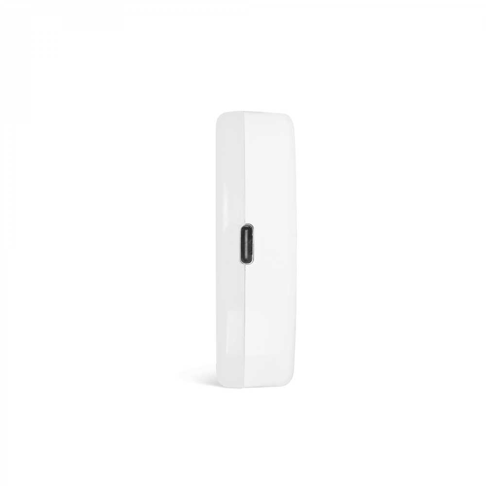 Įkraunama LED naktinė lempa su magnetu 40Lm, 4000K+RGB, Li-pol 750mAh Type-C, VIDEX VL-NL064W-G – kompaktiškas spintos ir miegamojo šviestuvas