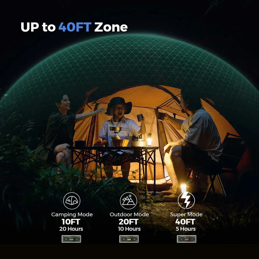 Portable mosquito repellent 3-in-1 Flextail Tiny Repel S (žalias)