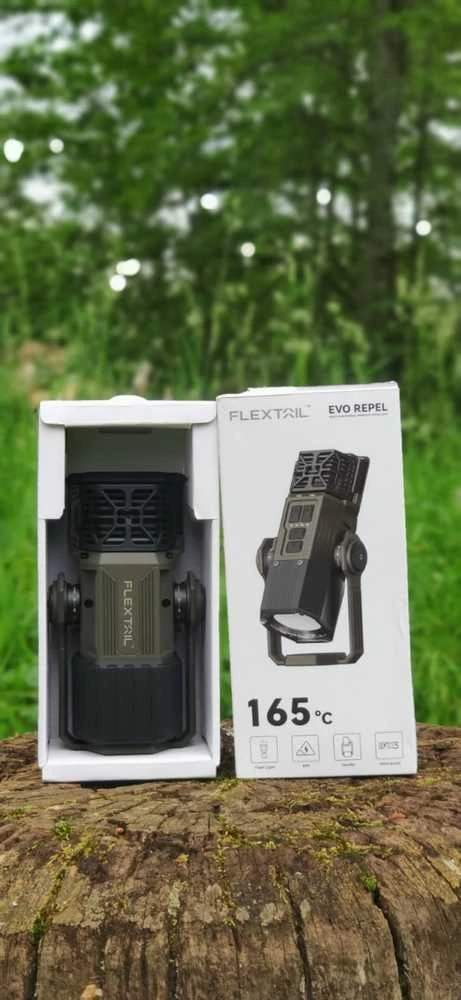 Nešiojamas uodų repelentas trys viename Flextail Evo Repel (žalias)
