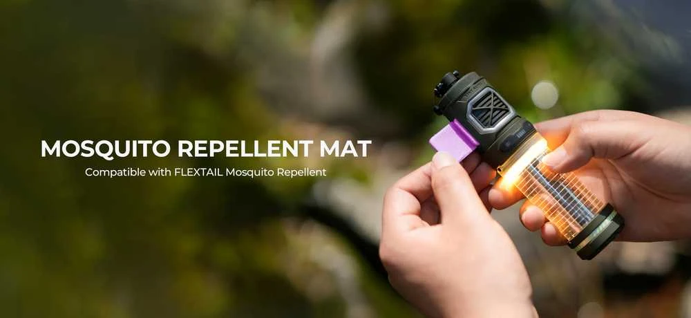 Portable mosquito repellent 3-in-1 Flextail Tiny Repel S (žalias)