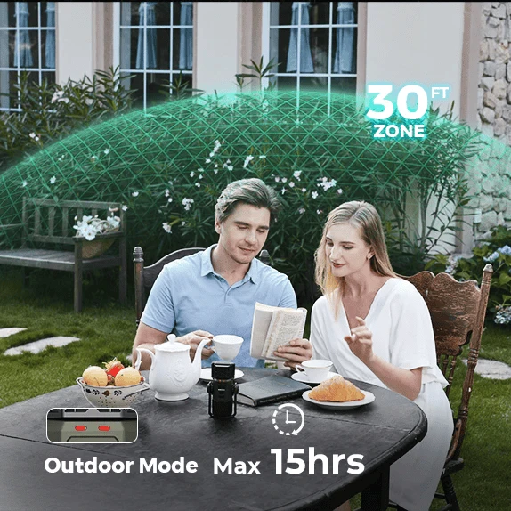 Nešiojamas uodų repelentas trys viename Flextail Evo Repel (žalias)