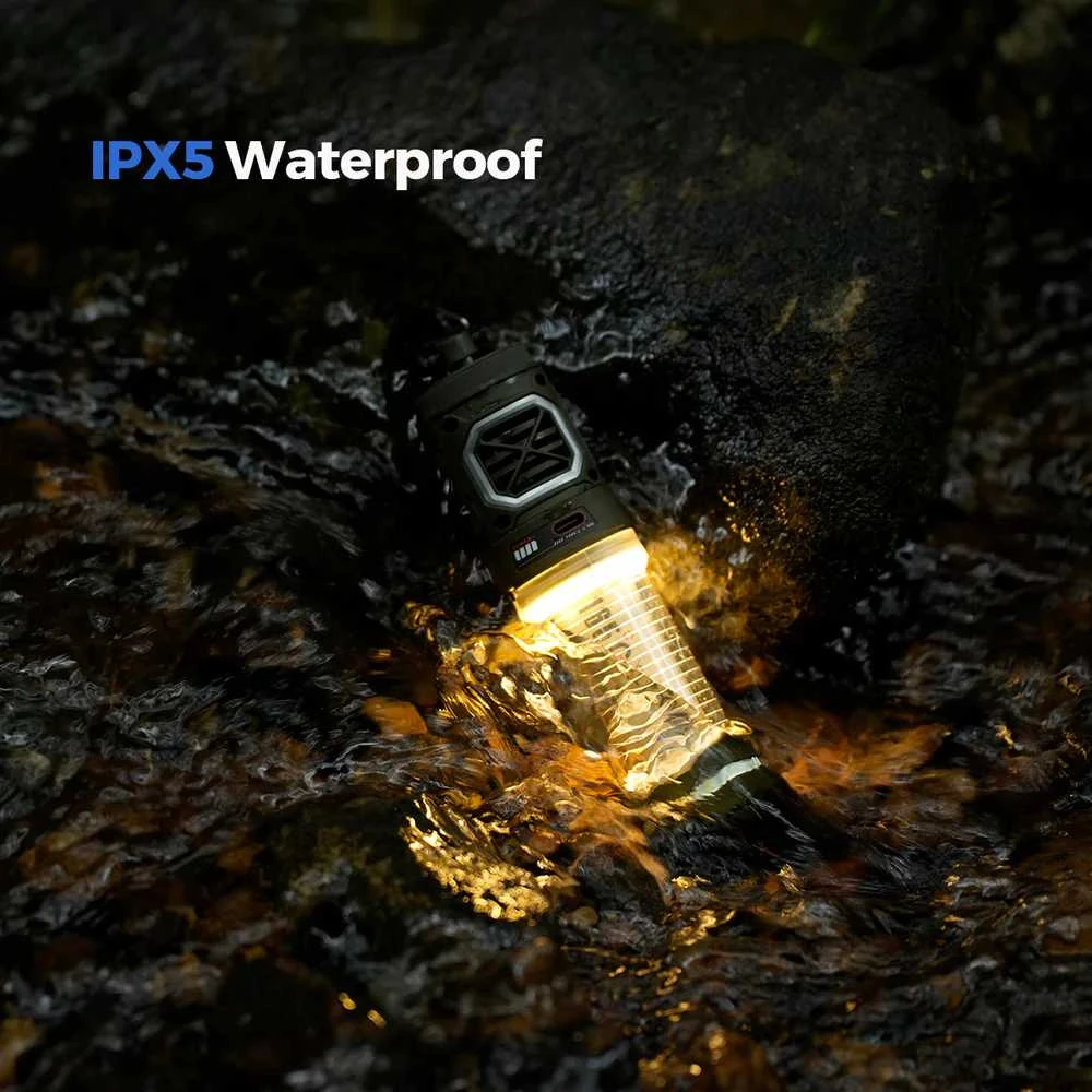 Portable mosquito repellent 3-in-1 Flextail Tiny Repel S (žalias)