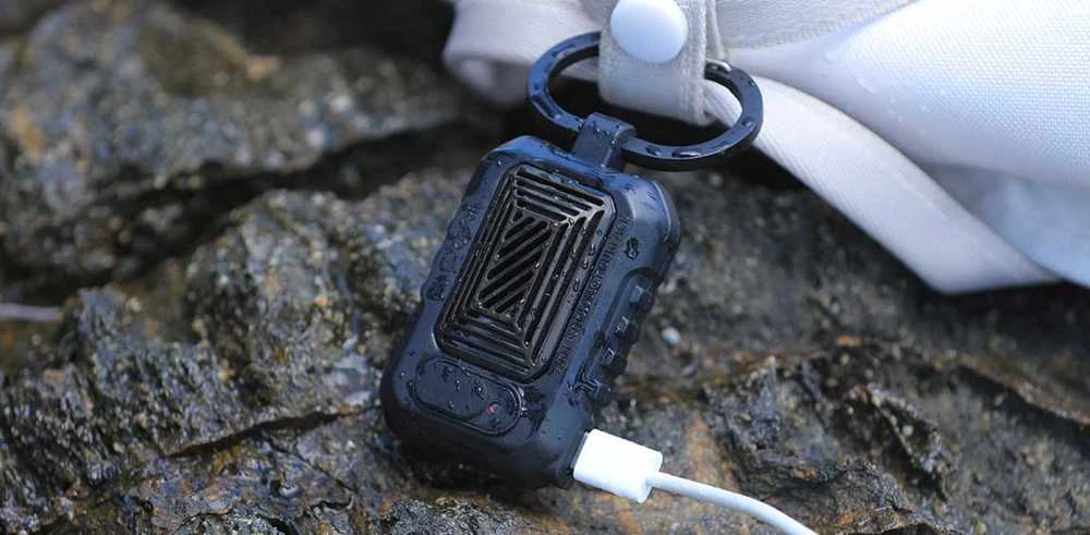 Nešiojamas uodus atbaidantis Flextail Light Repel (juodas)