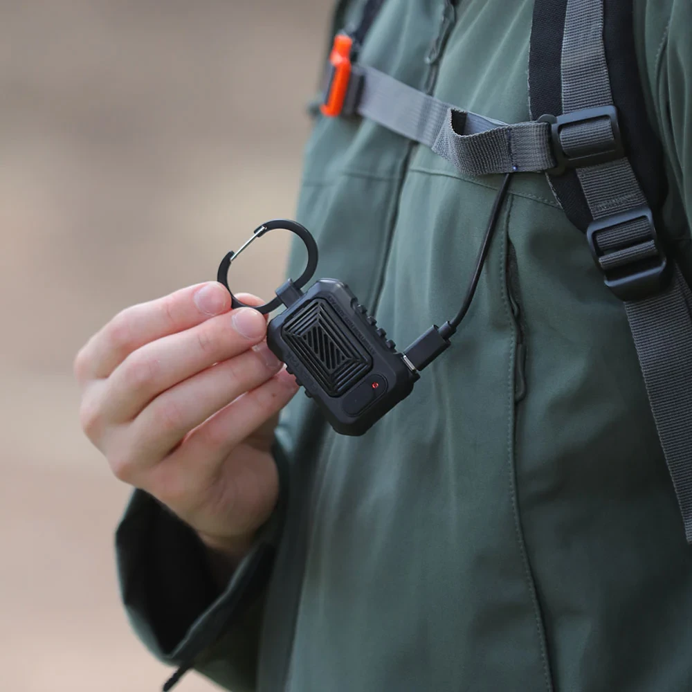 Nešiojamas uodus atbaidantis Flextail Light Repel (žalias)
