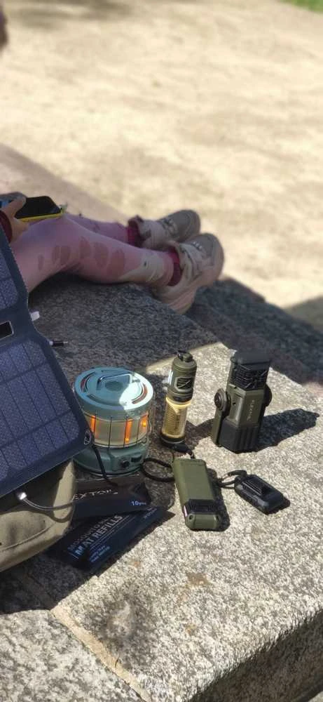 Nešiojamas uodus atbaidantis Flextail Light Repel (žalias)