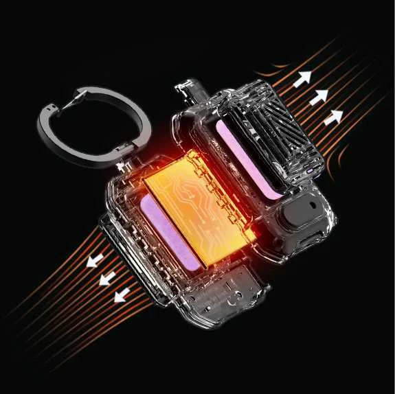 Nešiojamas uodus atbaidantis Flextail Light Repel (žalias)