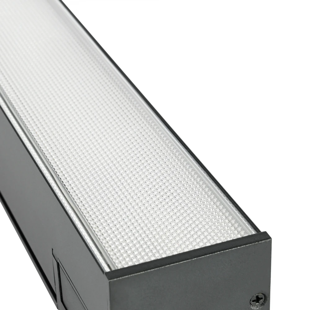 Pakabinama biuro LED lempa CCT 40W 5600Lm VIDEX VL-BNL021-4012CB | 1200mm, juoda – reguliuojama CCT šviesa darbui
