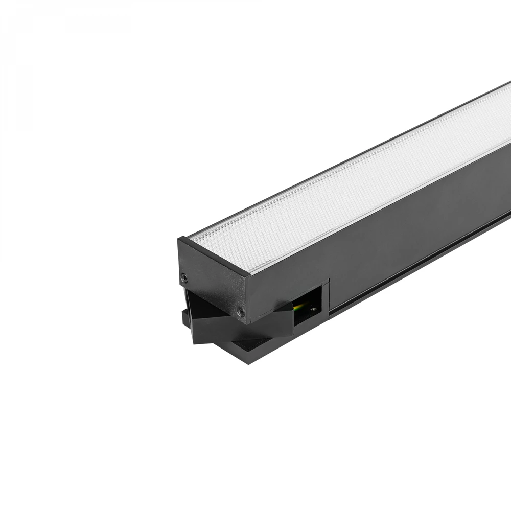 Pakabinama biuro LED lempa CCT 40W 5600Lm VIDEX VL-BNL021-4012CB | 1200mm, juoda – reguliuojama CCT šviesa darbui