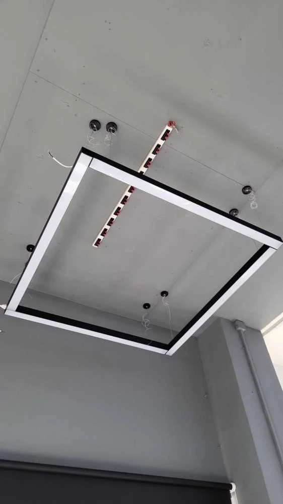 Pakabinamas šviestuvas Linijinio šviestuvo montavimo priedas, Pakabinimo komplektas su 1500mm trosais, VIDEX VL-BNL02-F05B – 1500mm reguliuojami trosai stabiliam pakabinamam apšvietimui