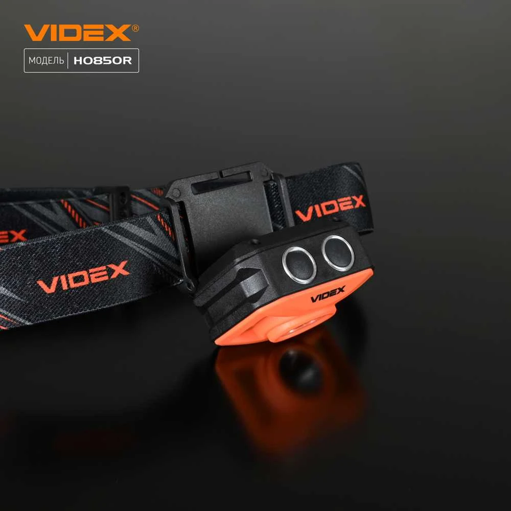 VLF-H085 VIDEX PRIEKINIS ŽIBINTAS vandeniui atsparus USB-C COB CREE priekinis žibintas IP65