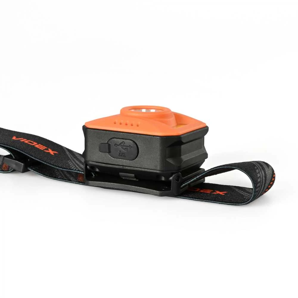 VLF-H085 VIDEX PRIEKINIS ŽIBINTAS vandeniui atsparus USB-C COB CREE priekinis žibintas IP65