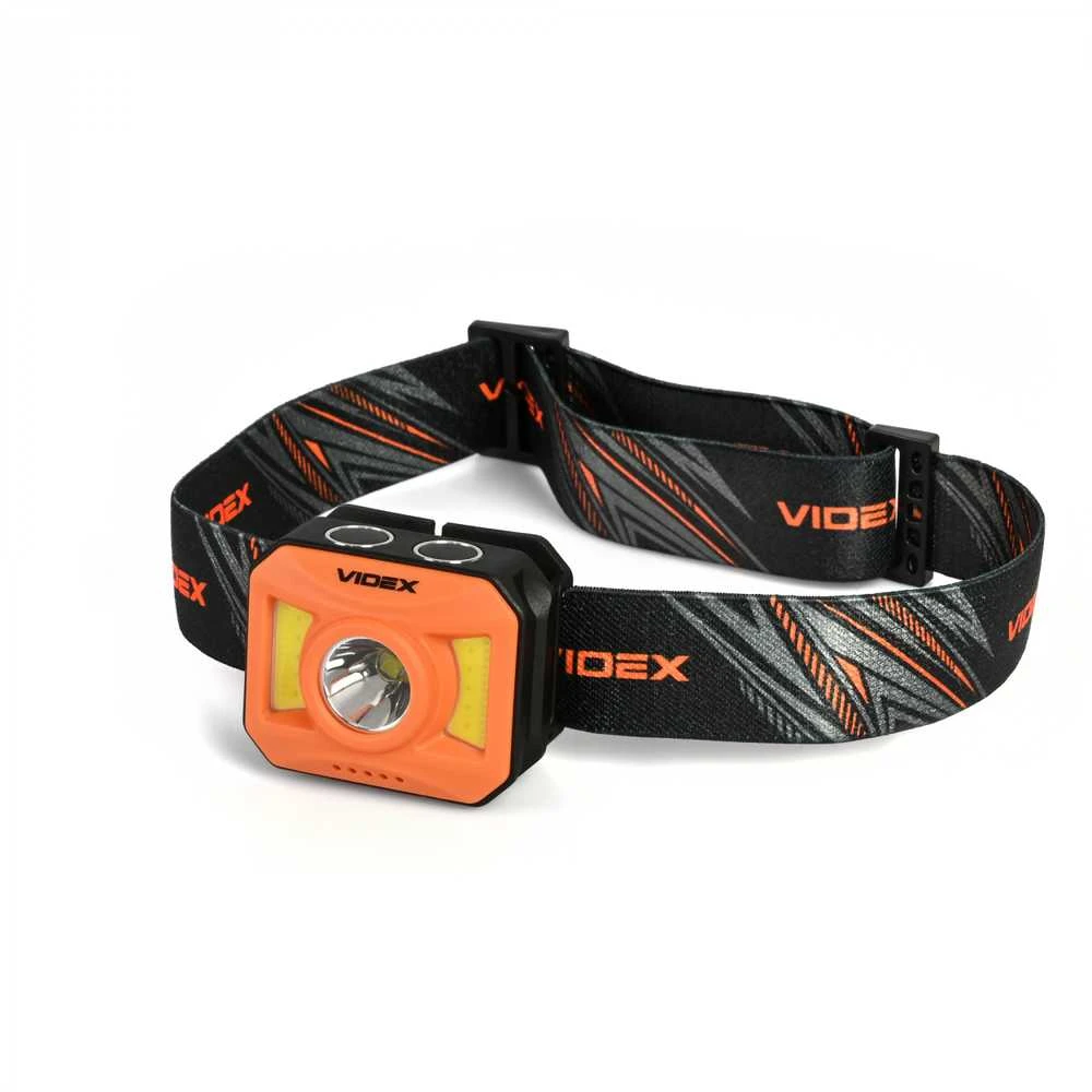 VLF-H085 VIDEX PRIEKINIS ŽIBINTAS vandeniui atsparus USB-C COB CREE priekinis žibintas IP65