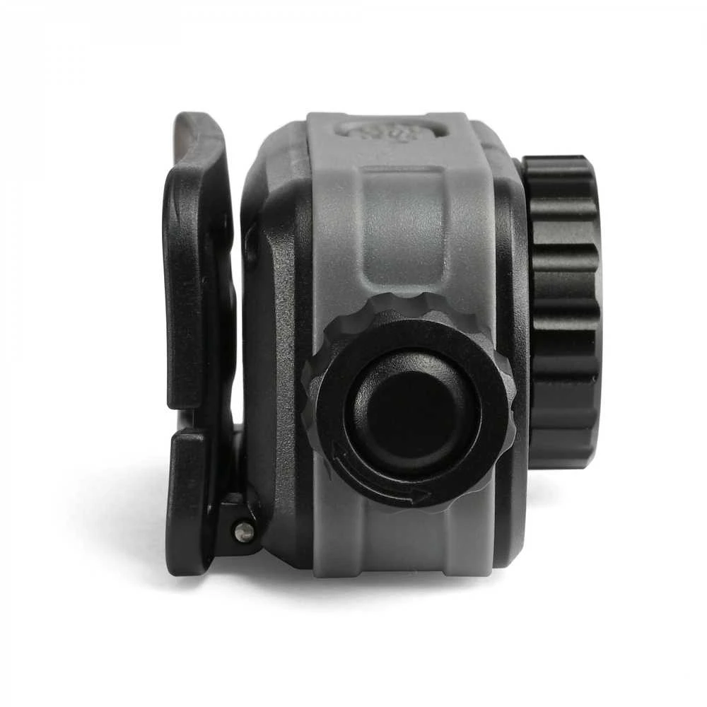 Įkraunamas galvos žibintas su judesio jutikliu LED Luminus SST20 10W, 500Lm 5000K + SMD 3W Raudonas/Žalias, Li-pol 2000mAh, VIDEX VLF-H046Z – Optinis ZOOM fokusavimui ir medžioklės šviesos spektras