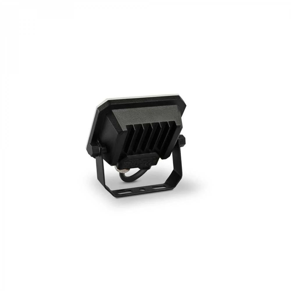 LED prožektorius 10W 800Lm 5000K IP65, VIDEX VLE-F3-0105B – Kompaktiškas aliuminio korpusas