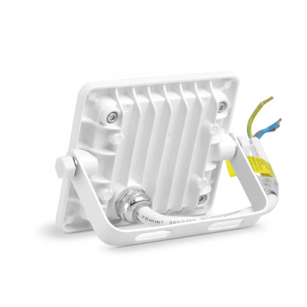 LED prožektorius 10W 900Lm 5000K IP65, VIDEX VLE-F2e-105W | LUCA – Sustiprintas aliuminio radiatorius ilgalaikiam aušinimui