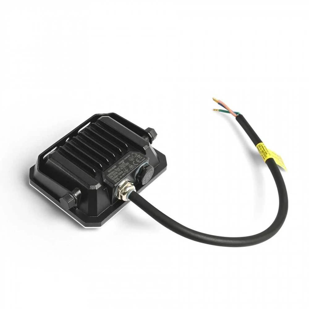 LED prožektorius 20W 1600Lm 5000K IP65, VIDEX VLE-F3-0205B – Kompaktiškas aliuminio korpusas