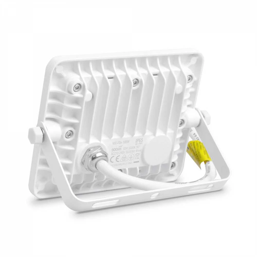 LED prožektorius 20W 1800Lm 5000K IP65, VIDEX VLE-F2e-205W | LUCA – Sustiprintas aliuminio radiatorius ilgalaikiam aušinimui