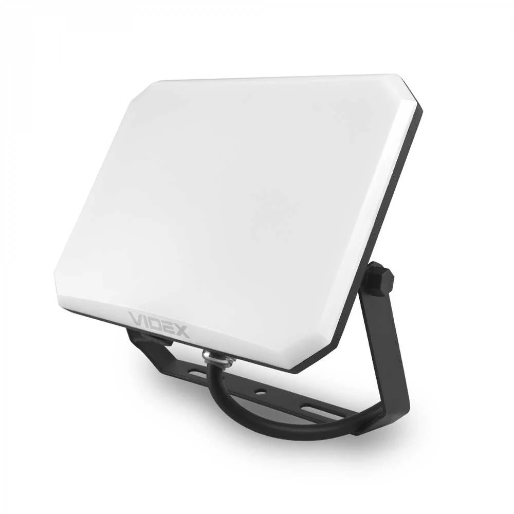 LED prožektorius 50W 4100Lm 5000K IP65, VIDEX VLE-F3-0505B – Kompaktiškas aliuminio korpusas