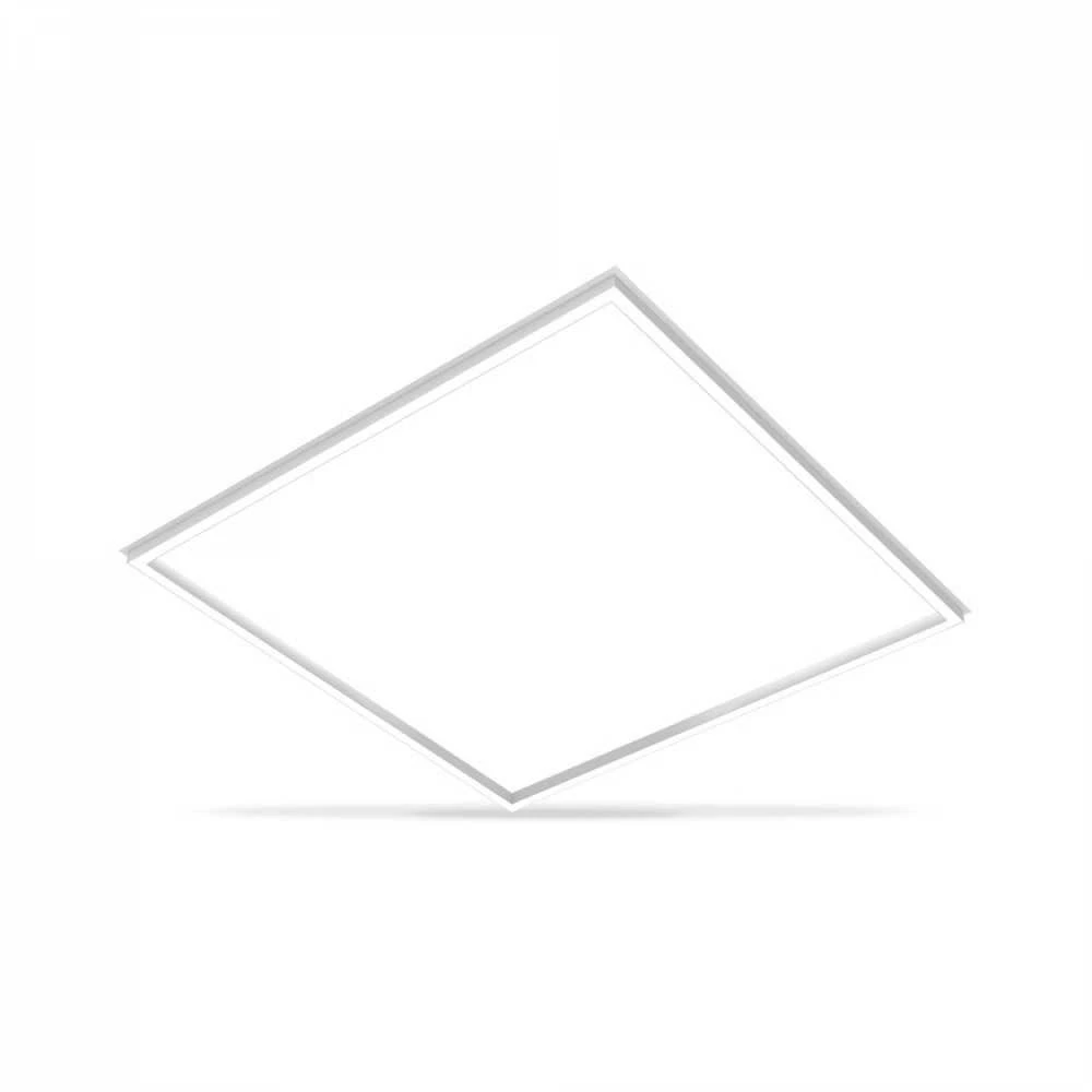 Įleidžiamas LED rėminis panelis 40W 4500Lm 4000K, 591x591x11mm, IP20, VIDEX PA404W-NW | Neutrali balta šviesa – Inovatyvus ir unikalus rėmo dizainas moderniam biuro interjerui