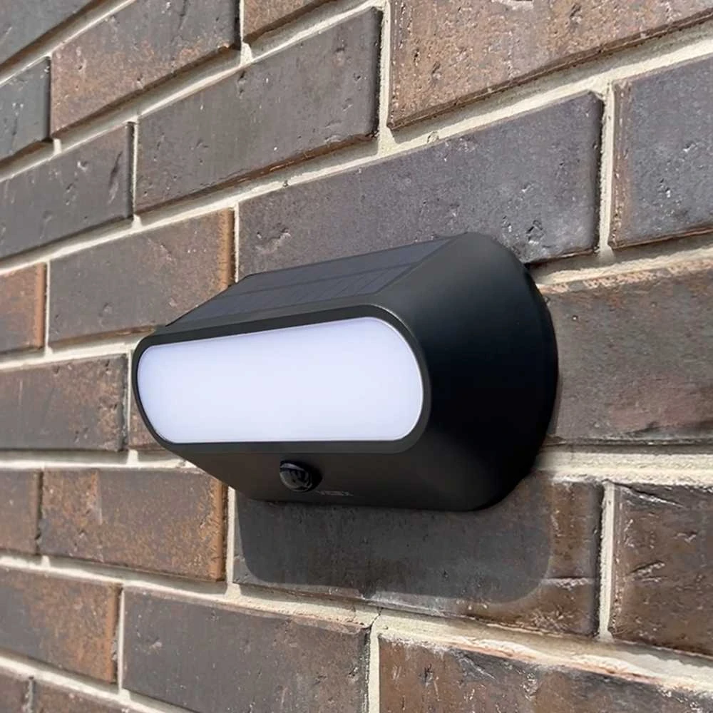 Saulės šviestuvas LED 6,4Wh 500Lm 5000K IP54, VIDEX VL-BHSO-001-S | (neutraliai balta šviesa) – 6,4Wh akumuliatorius